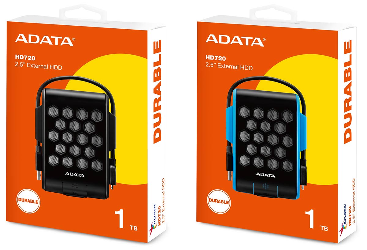 هارد اکسترنال ای دیتا مدل HD720 ظرفیت 1 ترابایت هامین